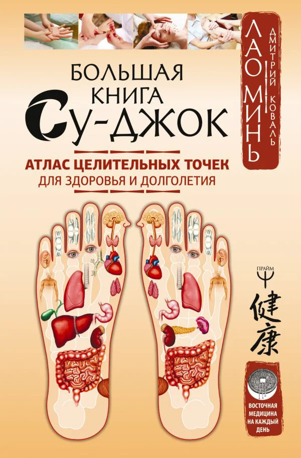 Большая книга Су-джок. Атлас целительных точек для здоровья и долголетия