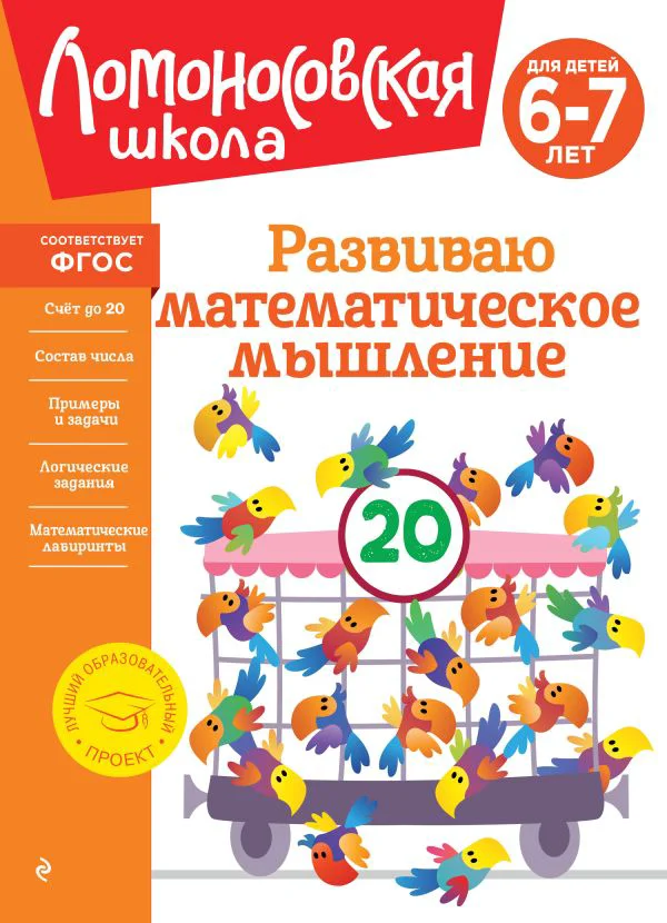Развиваю математическое мышление: для детей 6-7 лет